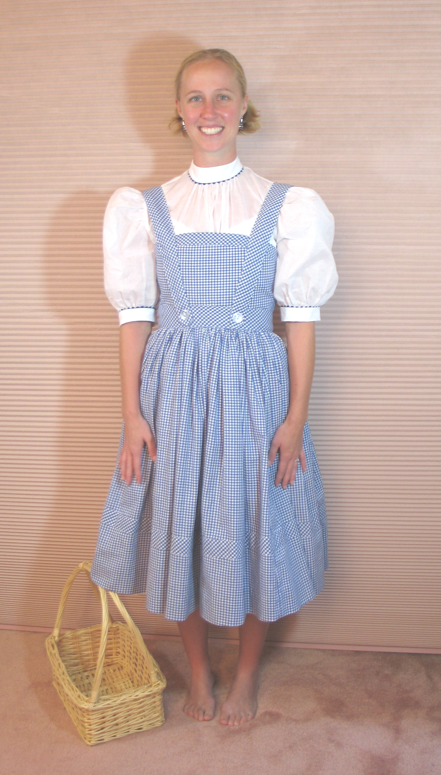 Blue hot sale gingham jumper